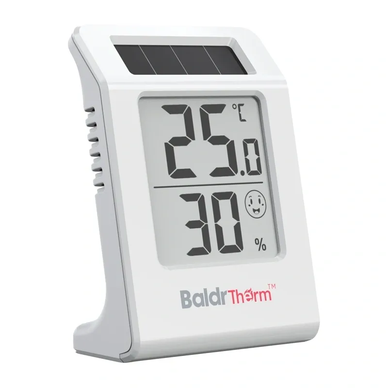 BALDRTHERM E0587TH Solar-Powered Thermohygrometer